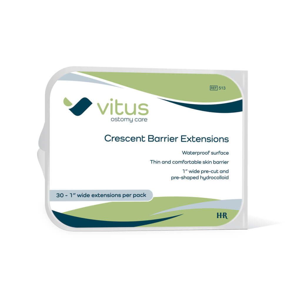 Vitus Ostomy Crescent Barrier Extensions